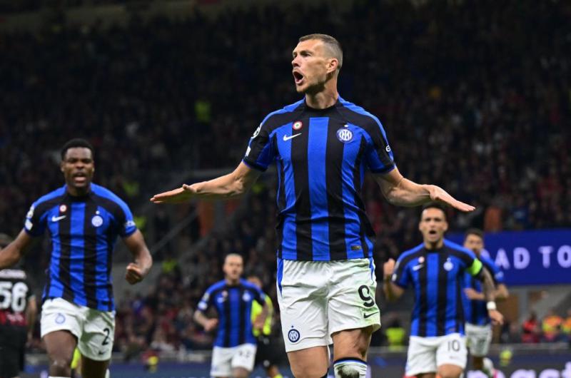Inter vencioacute 2-0 a Milan por semifinal de ida de la Champions League