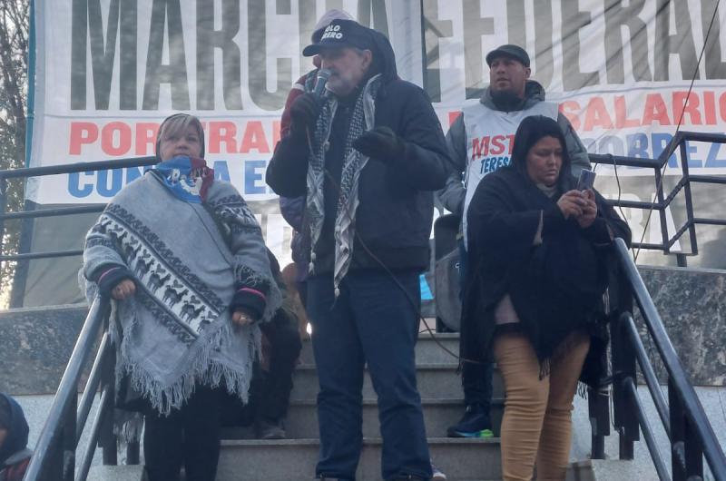 Desde La Quiaca partioacute la marcha Federal Piquetera