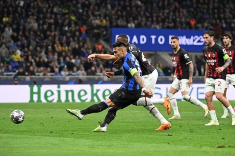 Con gol de Lautaro Martiacutenez el Inter vencioacute al Milan y estaacute en la final