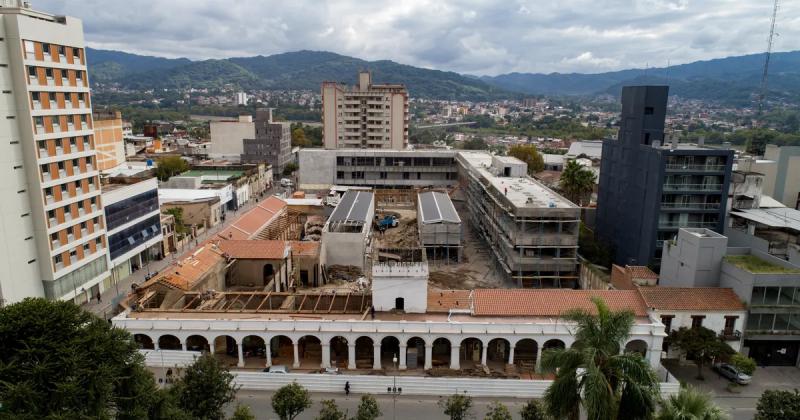 Las obras en el Cabildo Histoacuterico presentan un avance superior al 40-en-porciento-