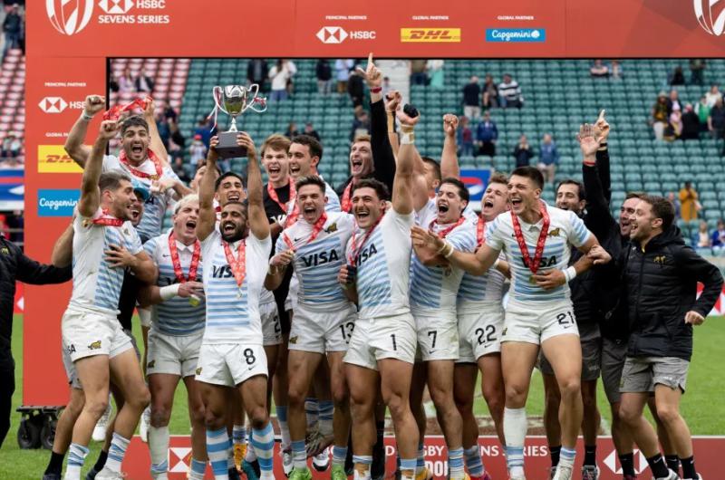 Los pumas 7 vencieron a Fiji y se adjudicaron el Seven de Londres