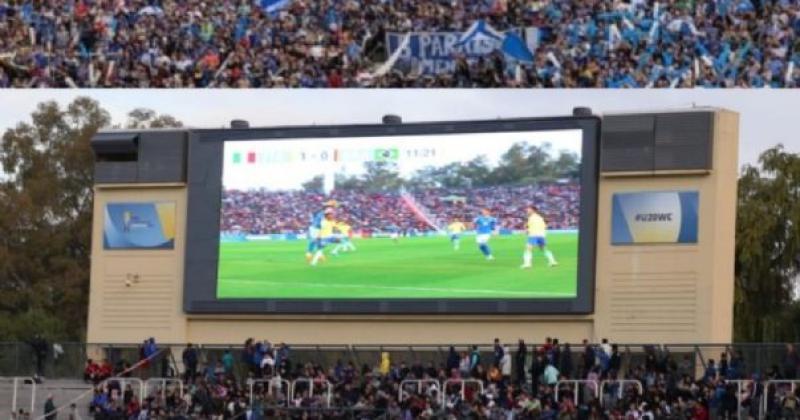 Poleacutemica en el Mundial Sub 20- la FIFA tapoacute la bandera y el escudo de Malvinas