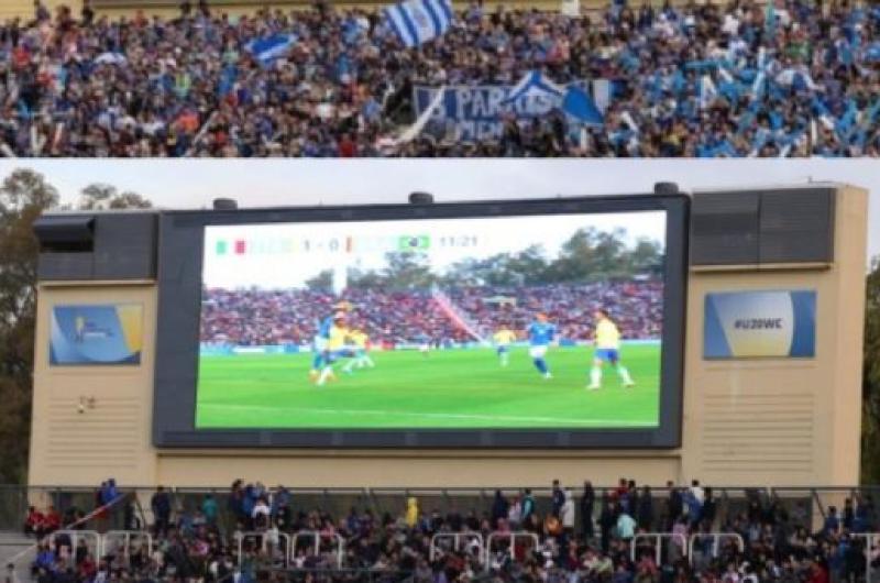 Poleacutemica en el Mundial Sub 20- la FIFA tapoacute la bandera y el escudo de Malvinas