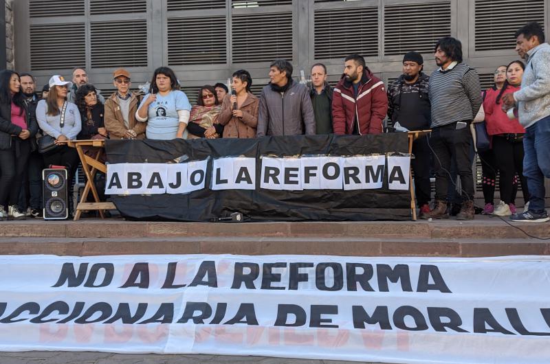 Referentes del Frente de Izquierda reiteraron su oposicioacuten a la reforma