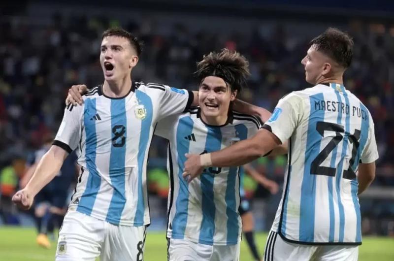 El seleccionado argentino Sub 20 va por los cuartos de final del Mundial