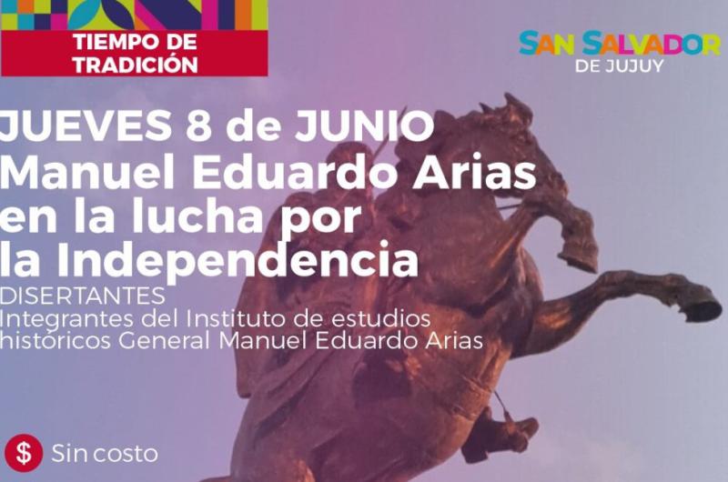 Charla abierta sobre Manuel Eduardo Arias