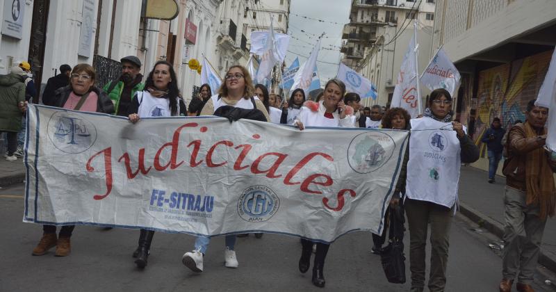 Se realizoacute una nueva jornada de protesta y movilizacioacuten en Jujuy