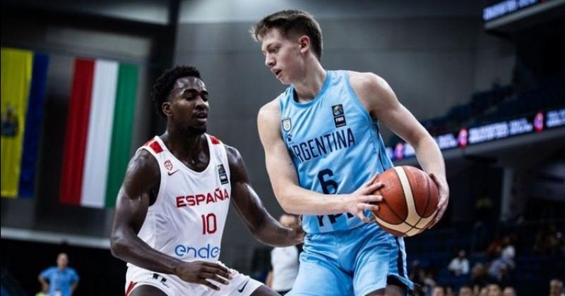 Argentina sufre una categoacuterica derrota ante Espantildea en los cuartos del final