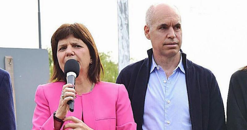 Larreta y Bullrich cuestionaron elparo de colectivos 