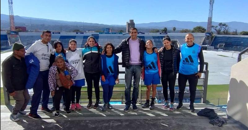 La Seleccioacuten Nacional de Fuacutetbol Femenino PC estuvo en Jujuy