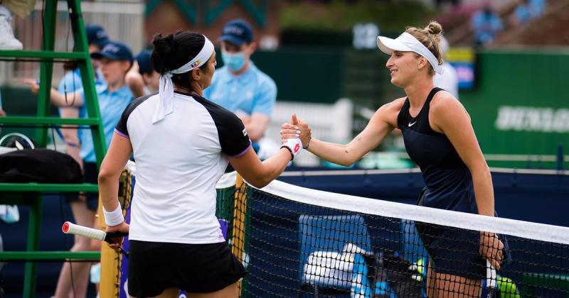 La checa Vondrousova y la tunecina Jabuer jugaraacuten la final femenina de Wimbledon