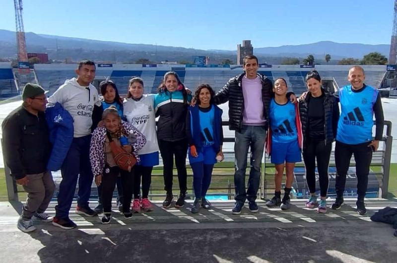 La Seleccioacuten Nacional de Fuacutetbol Femenino PC estuvo en Jujuy