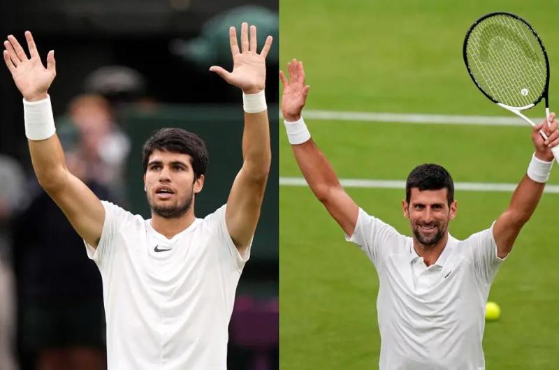 Djokovic y Alcaraz jugaraacuten el domingo la final del torneo de Wimbledon