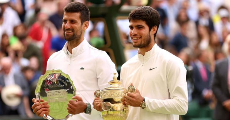 Alcaraz vencioacute a Djokovic y se consagroacute campeoacuten de Wimbledon