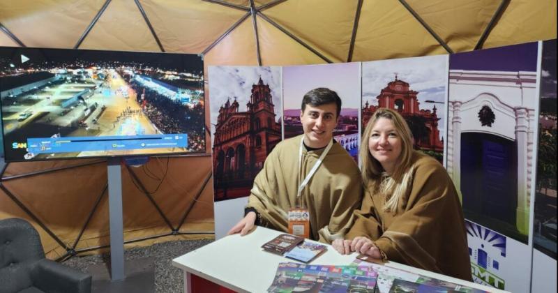 Promocionaron a San Salvador de Jujuy en el Festival del Poncho