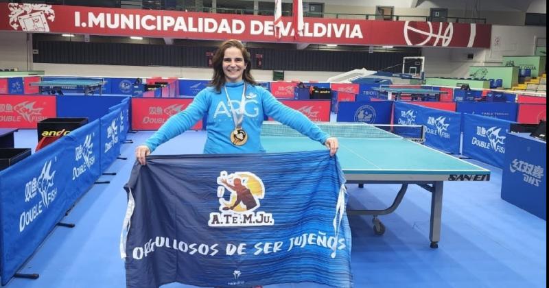 Carina Zapatero subcampeona sudamericana categoriacutea Master