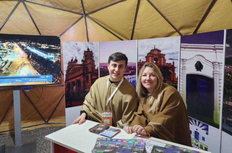 Promocionaron a San Salvador de Jujuy en el Festival del Poncho