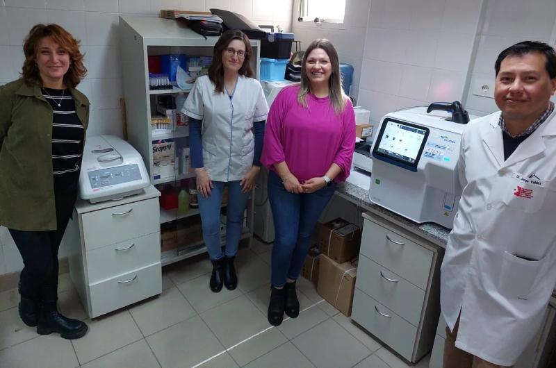 El Hospital Materno Infantil recibioacute equipos para el servicio de Oncologiacutea