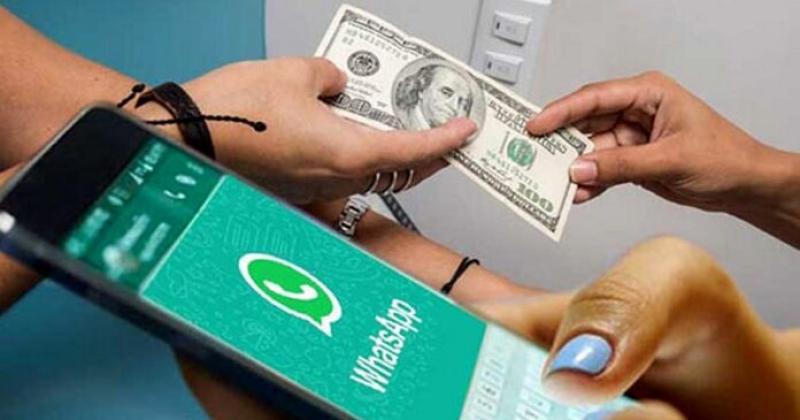 Estafado por maacutes de 100 mil pesos al comprar doacutelares por whatsapp