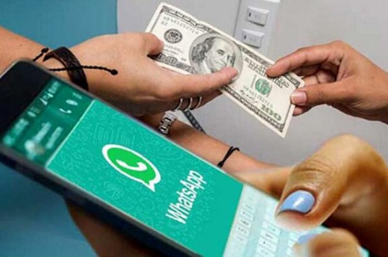 Estafado por maacutes de 100 mil pesos al comprar doacutelares por whatsapp