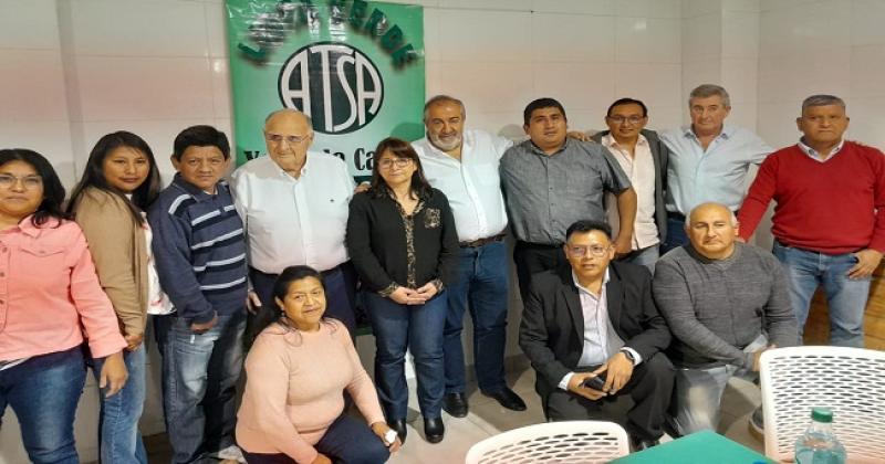 Daher posesionoacute a Viviana Loacutepez en ATSA tras el deceso de Yolanda Canchi