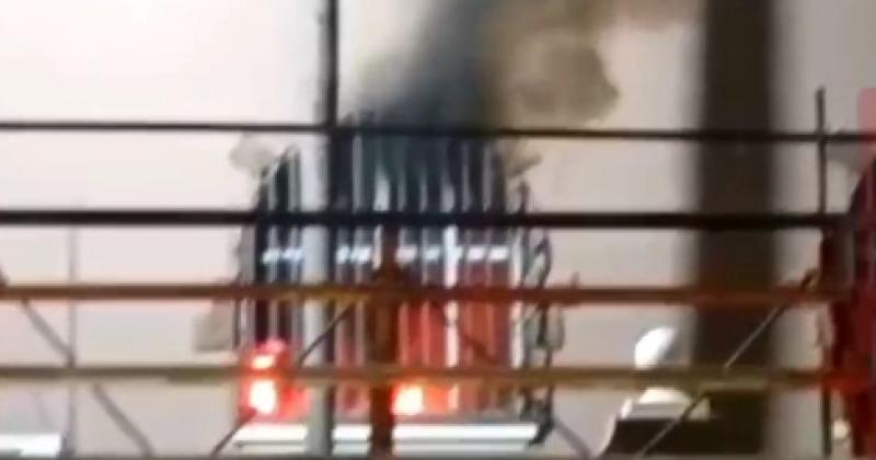 Arrojaron una bomba molotov contra el edificio municipal de San Pedro