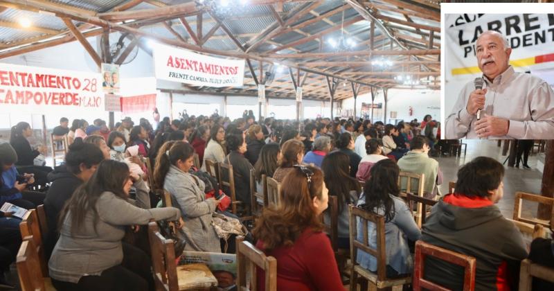 Precandidatos de Cambio Jujuy atendieron necesidades de asentamientos capitalinos