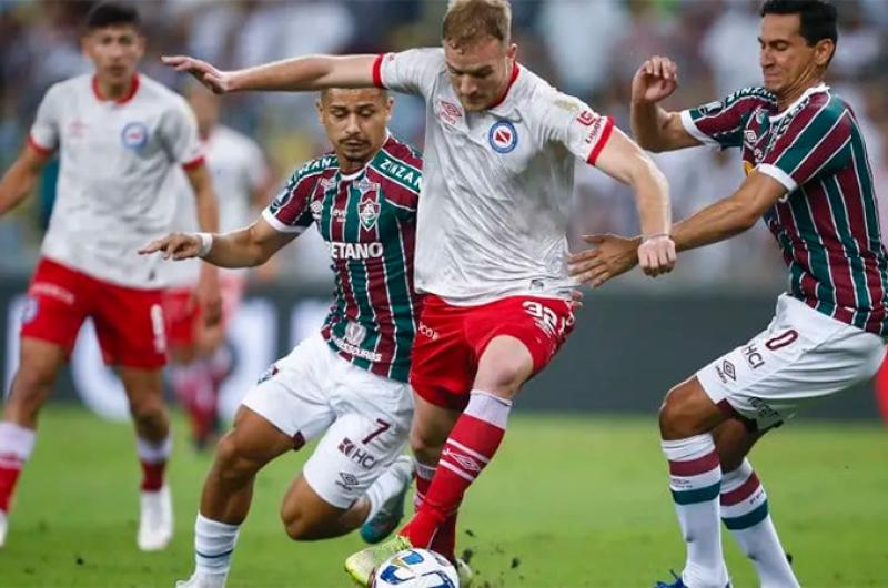 Argentinos fue eliminado en el final por Fluminense