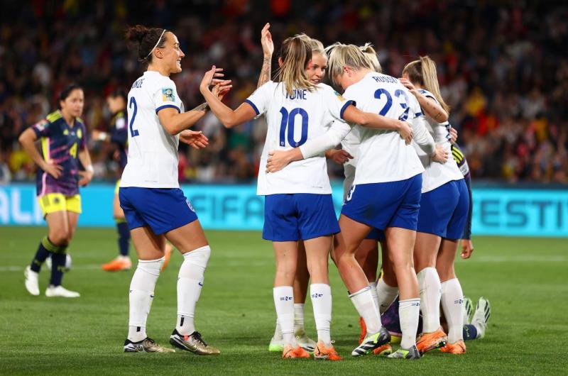 Inglaterra vencioacute a Colombia por 2 a 1 y es semifinalista del Mundial Femenino