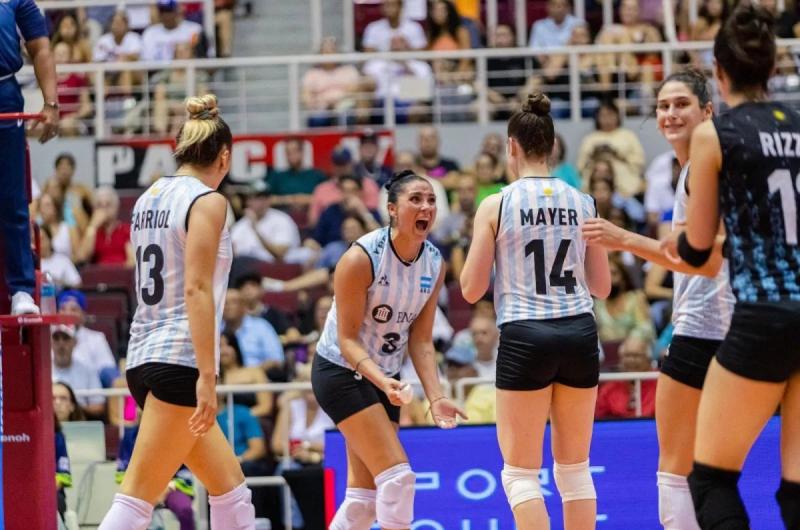 Argentina campeoacuten de la Copa Panamericana de voacuteleibol en Puerto Rico