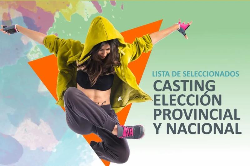 Seleccionados por le casting para Eleccioacuten Provincial y Nacional