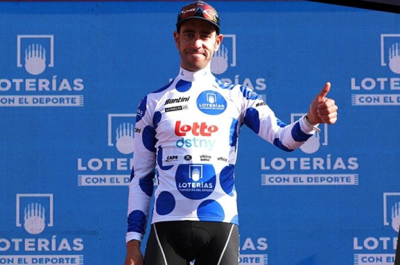 iexclHistoacuterico Un argentino lidera la montantildea en la Vuelta a Espantildea