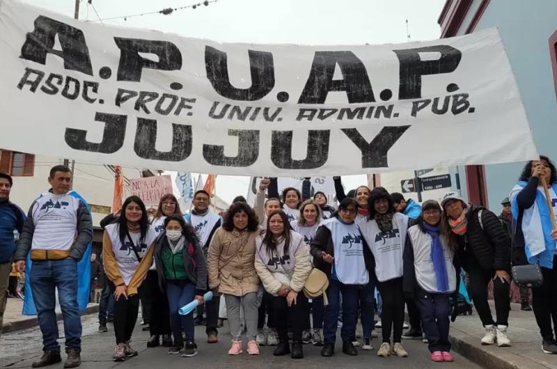 Apuap realizaraacute medida de fuerza en toda la provincia de Jujuy