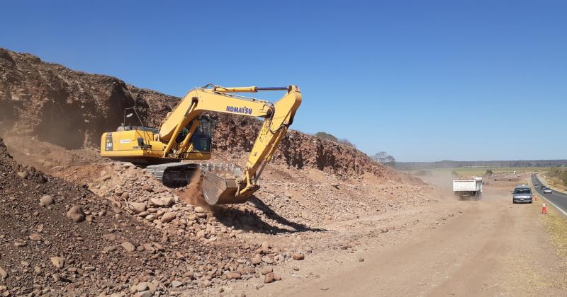 Vialidad trabaja en un tramo de la ruta 34 no asiacute en ramales Perico y Pampa Blanca   