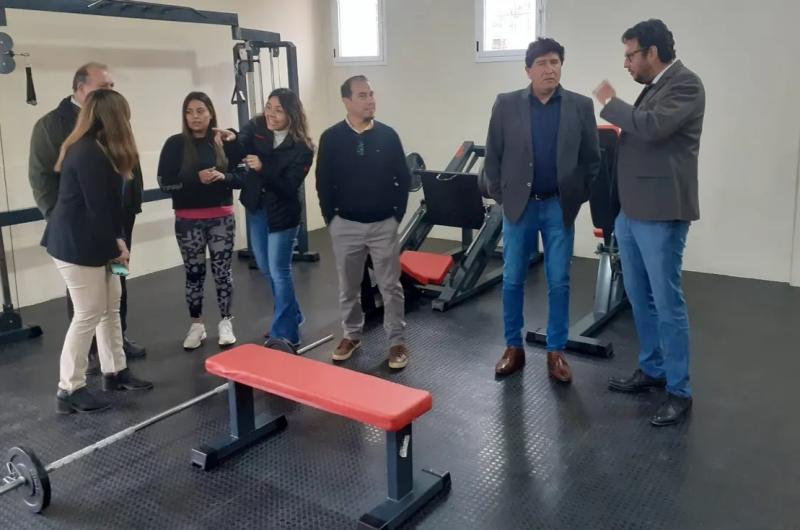 Inauguraron el primer gimnasio municipal en San Pedro