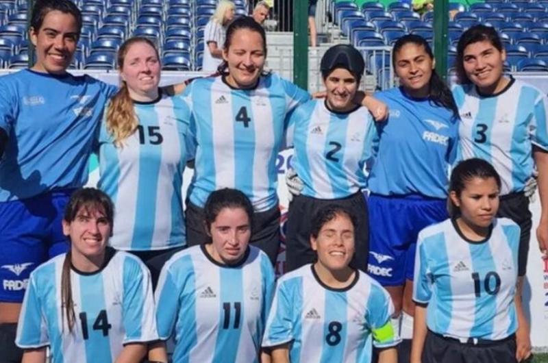 El seleccionado femenino de fuacutetbol para ciegas realizaraacute charlas y praacutecticas deportivas en Jujuy