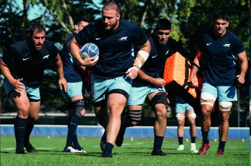 Los Pumas continuacutean su preparacioacuten para el cruce frente a Samoa 