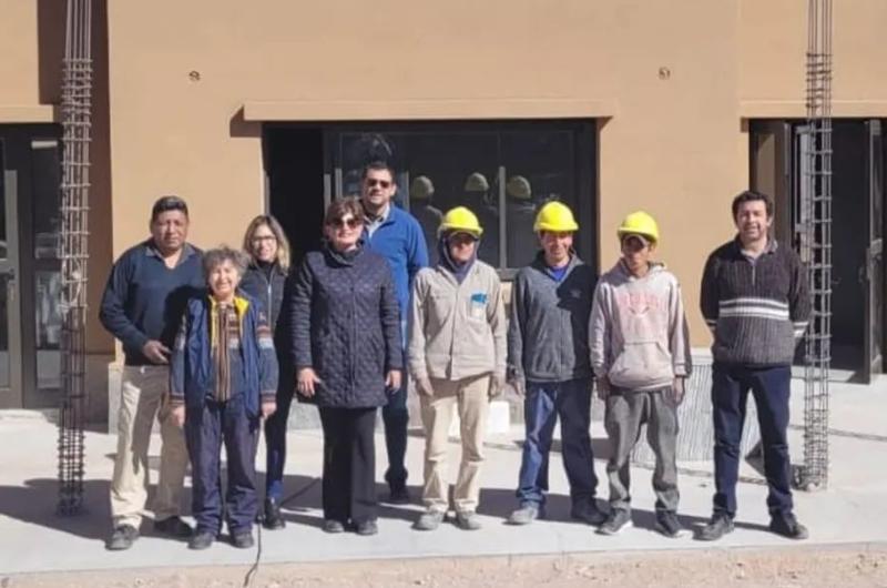 Avanza la construccioacuten de la base de incendios de vegetacioacuten de Humahuaca