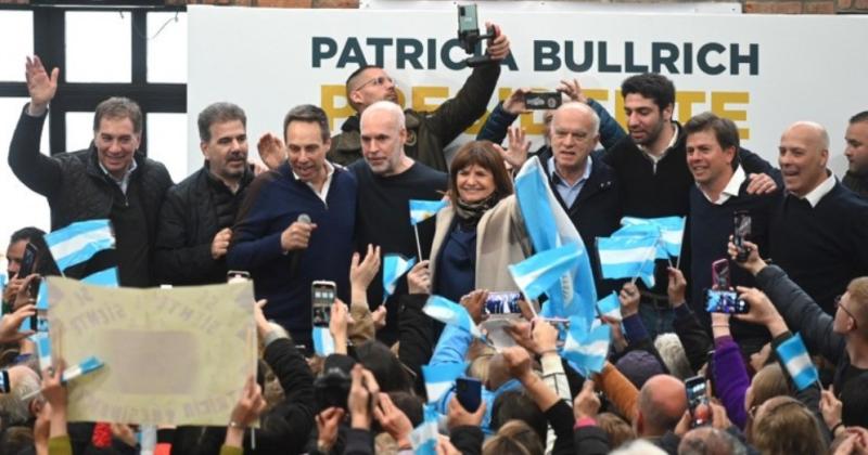 Bullrich sumoacute a Rodriacuteguez Larreta a la campantildea y encabezaron recorrida