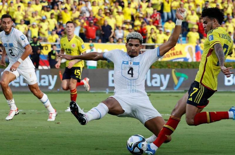 Colombia y Uruguay empataron en un partidazo en Barranquilla