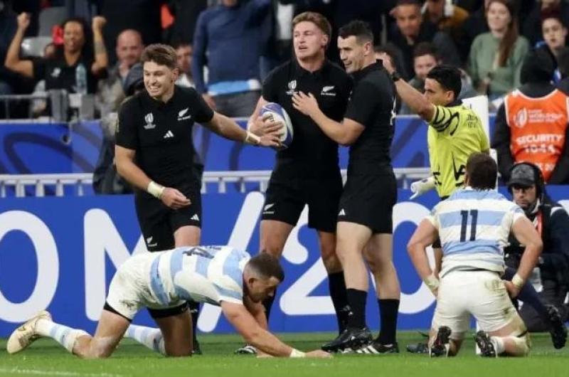 La ilusioacuten finalista de Los Pumas fue derrumbada de forma categoacuterica por los All Blacks