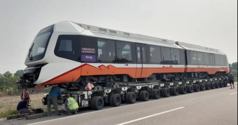 Duplas del Tren Turiacutestico Solar ya estaacuten en Jujuy