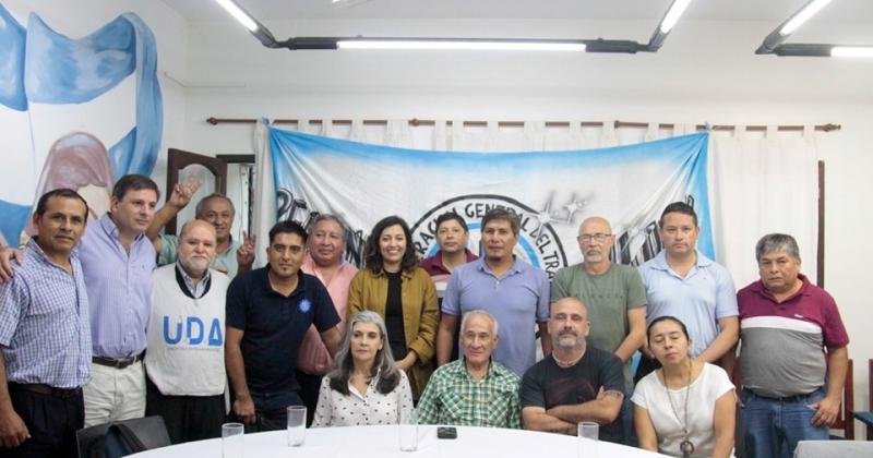 Leila Chaher y la CGT Jujuy en contra del DNU de Milei