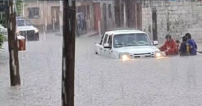  No estamos acostumbrados a recibir tal volumen de agua en tan poco tiempo