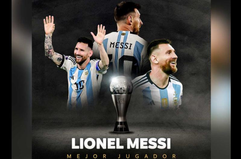 Messi  ganoacute el premio The Best por tercera vez y no para de quebrar reacutecords