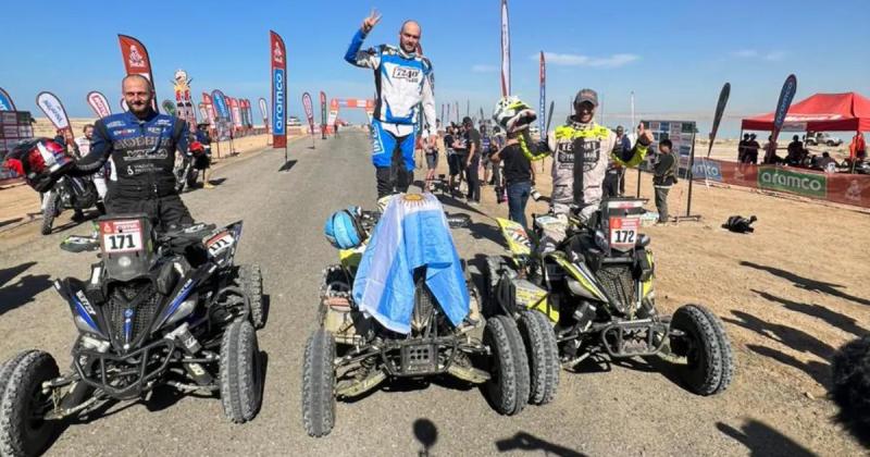 Manuel Anduacutejar ganoacute por segunda vez el Dakar en cuatriciclos