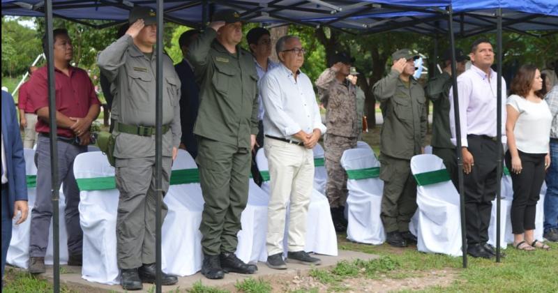 Asumioacute el nuevo jefe del Escuadroacuten 60 de Gendarmeriacutea Nacional