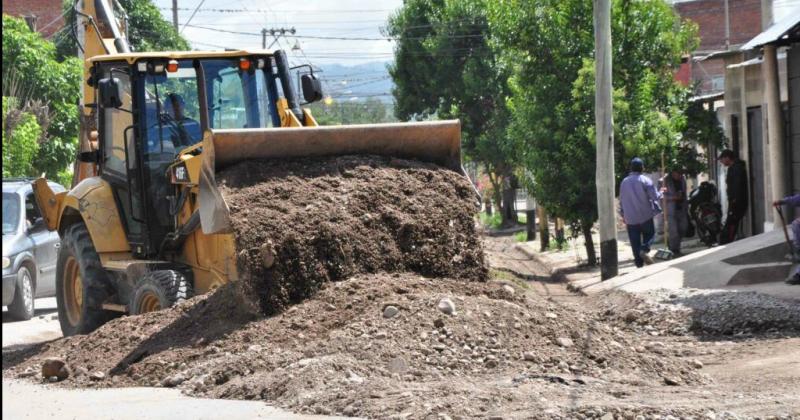 Continuacutean los trabajos en sectores de la ciudad afectados por el fuerte temporal