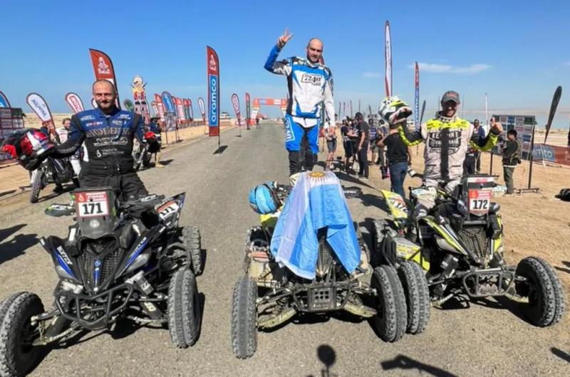 Manuel Anduacutejar ganoacute por segunda vez el Dakar en cuatriciclos