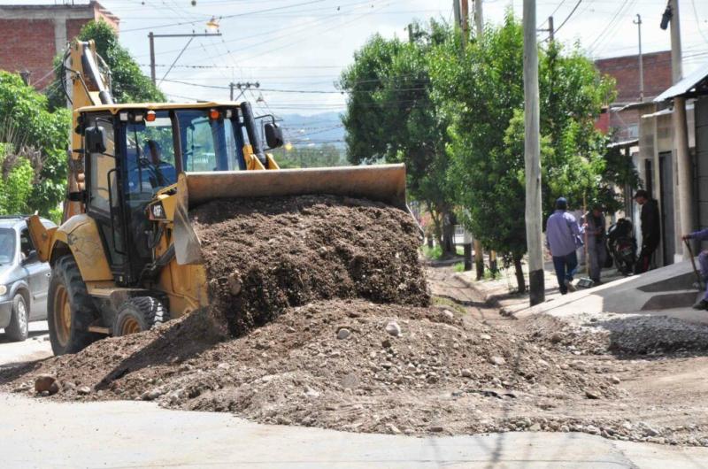 Continuacutean los trabajos en sectores de la ciudad afectados por el fuerte temporal